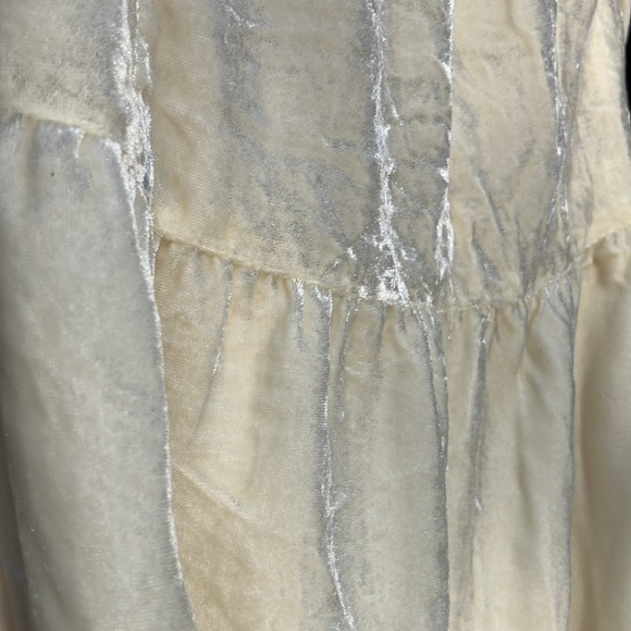 Tulle M vanilla velvety sleeveless dress - Picture 10 of 16